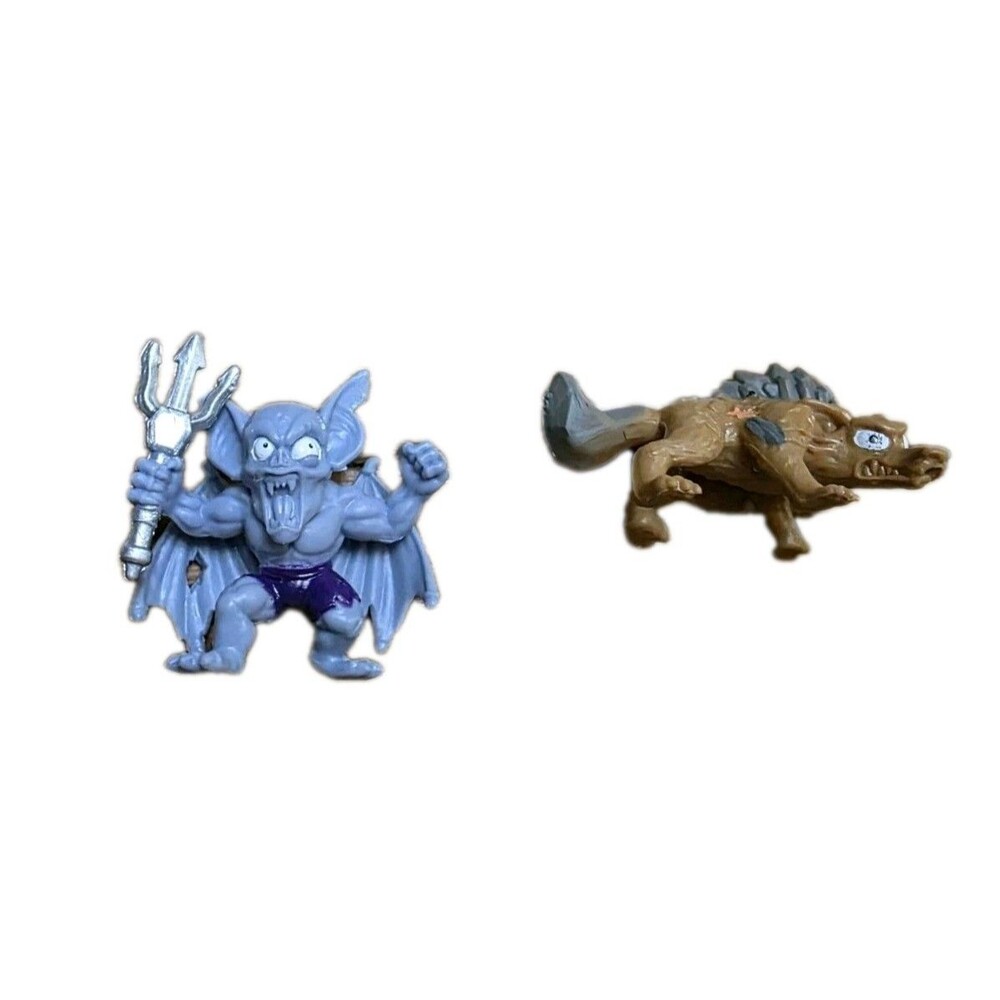 Zuru Smashers Brain Dead Series 1 Mini Gargoyle & Dino Island Series 5 Wolf Toys